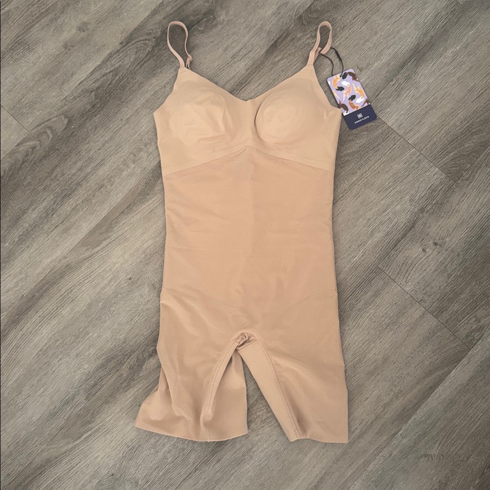 NWT XS Honeylove Tan Shapewear Bodysuit - Picture 2 of 7